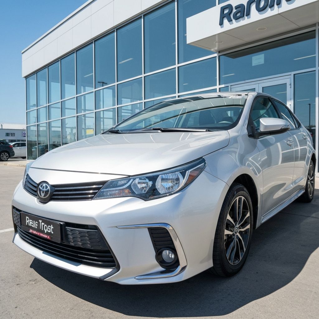 Toyota Corolla Rental Tracy CA